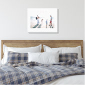 Bleekroze grote liefdesherinnering evenement foto canvas afdruk (Insitu (Slaapkamer))