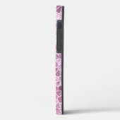 Bleekroze Kasseien Patchwork Terrazzo Patroon Case-Mate iPhone Case (Achterkant / Links)
