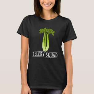 Bleekselderij Voedsel Ironische Uitspraak Prei Gro T-shirt
