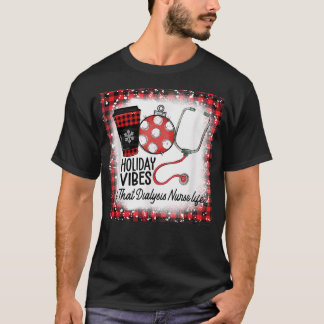 Bleekte feestvirussen en die dialyse- en zenuwleve t-shirt