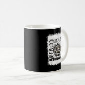 Bleekte leopard Instructive Coach Typografie Te Koffiemok (Voorkant rechts)