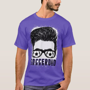 Bleekte Voetbal in het leven van de voetbalsport m T-shirt