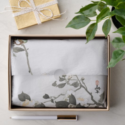 BLEEKWERK EN KERRY BLOSSOM-weefsel Tissuepapier (Geschenk)