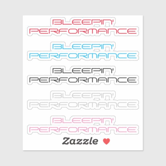 Bleepin Performance Sticker Pack (Vel)