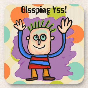 Bleeping Yea! Bier Onderzetter