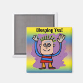 Bleeping Yea! Magneet (Voorkant / Achterkant)