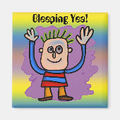 Bleeping Yea! Magneet (Voorkant)