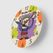 Bleeping Yea! Wandklok (Hoek)