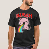 BLEGH Funny death metal cat shirt mosh-pit metalhe (Voorkant)