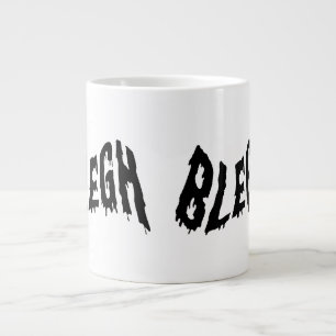BLEGH Grappige Heavy Metal Metalcore Rockmuziek Grote Koffiekop