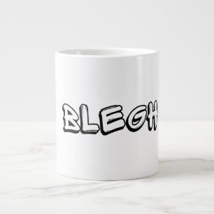 BLEGH Grappige Heavy Metal Metalcore Rockmuziek Grote Koffiekop