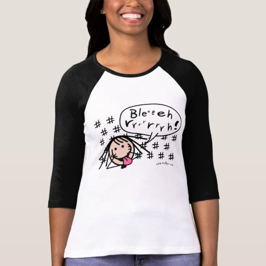 Blehrrrrrrrrrrrrrh! T-shirt (Voorkant)