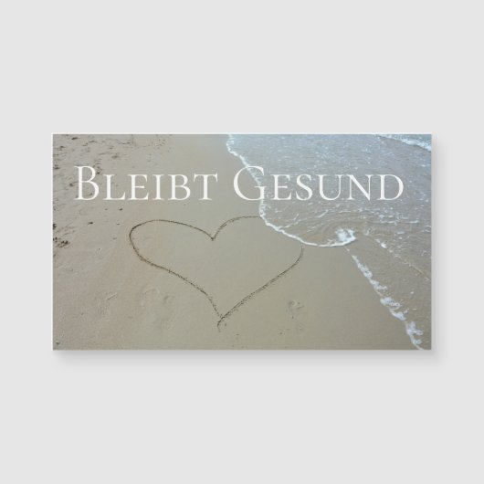 Bleibt Gesund - (Voorkant)