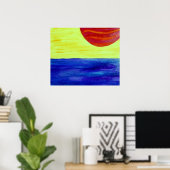 Blek met kanker poster (Thuiskantoor)