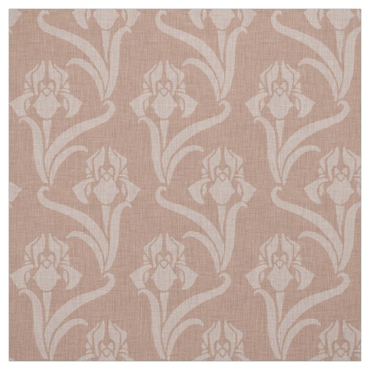 Bleke Adobe Art Nouveau Iris Stof (Swatch)