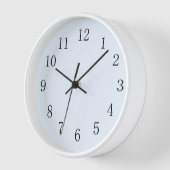 Bleke Alice Blue Kitchen-klok (Hoek)