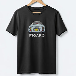 Bleke Aqua Figaro Car Name Figarations T-shirt