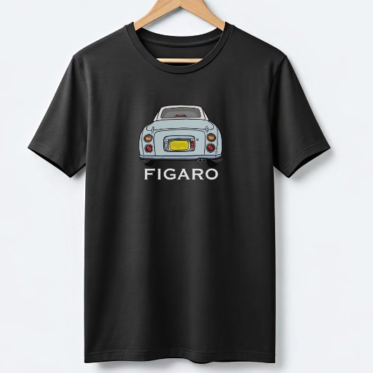 Bleke Aqua Figaro Car Name Figarations T-shirt