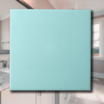 Bleke Aqua Solid Color | Klassiek | Elegant Tegeltje<br><div class="desc">Bleke Aqua Solid Color | Klassiek | Elegant | Trendy | Stijlvol | Cadeau</div>