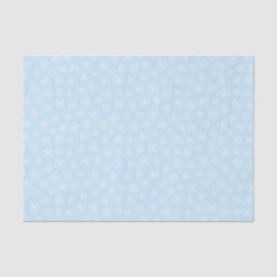 BLEKE BLAUW MET WITTE STROMEN TISSUEPAPIER