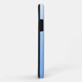 Bleke blauw ombre achtergrond Case-Mate iPhone case (Achterkant/rechts)