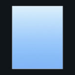 Bleke blauw ombre achtergrond flyer<br><div class="desc">Een bleke blauw ombre achtergrond.</div>