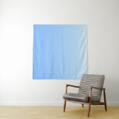 Bleke blauw ombre achtergrond wandkleed (In Situ (horizontaal))