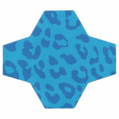 Bleke blauwdruk van leopard voetbal (Enkel)