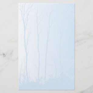 Bleke Blauwe Boom Briefpapier