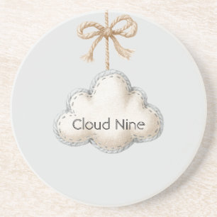 Bleke Blauwe Cloud Nine Zandsteen Onderzetter
