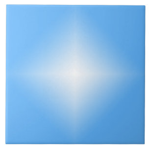 Bleke blauwe diamantschijn tegeltje