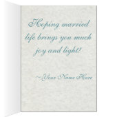 Bleke blauwe kaart (Binnen (Rechts))