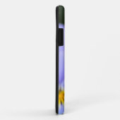 Bleke blauwe pansies Case-Mate iPhone case (Achterkant/rechts)