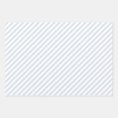Bleke blauwe strepen — Papieren vellen met vulling (Voorkant)