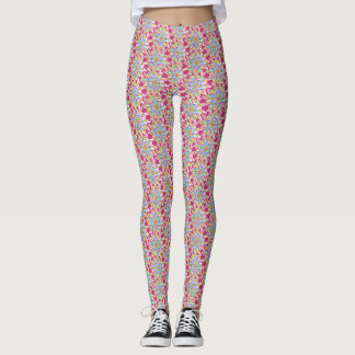 Bleke Blauwe Windmolentjes - Leggings