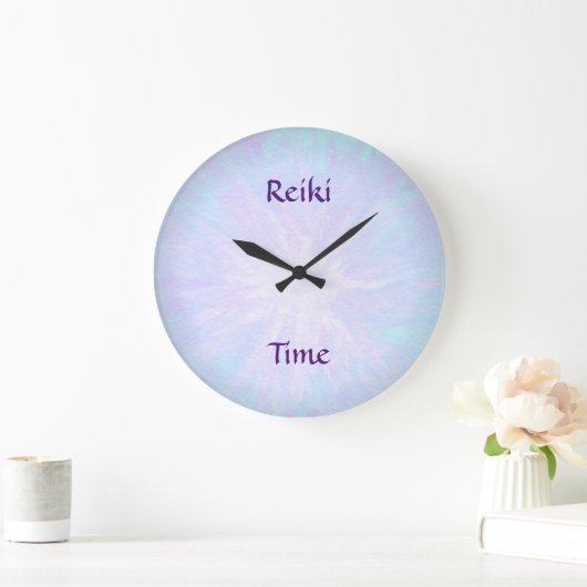 Bleke Blue Reiki Time Grote Klok (Huis)