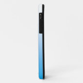 Bleke Blue Two Tone Hoesje-Mate iPhone Case (Achterkant/links)