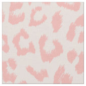 Bleke Blush roze luipaard afdrukken Stof (Close Up)