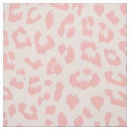 Bleke Blush roze luipaard afdrukken Stof