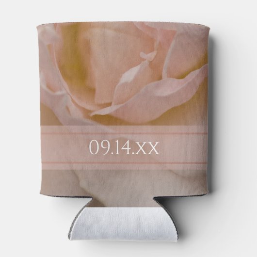 Bleke blush roze roze paars blikjeskoeler (Achterkant)