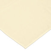 Bleke boterbloemgeel effen kleur tafelkleed (Gekanteld)
