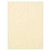 Bleke boterbloemgeel effen kleur tafelkleed (Voorkant)