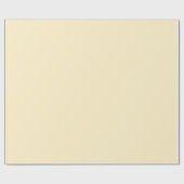 Bleke Buttercup Geel Effen Kleur Cadeaupapier (Vlak)