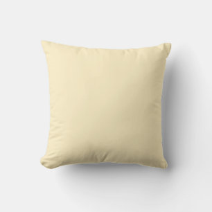 Bleke Buttercup Geel Effen Kleur Kussen