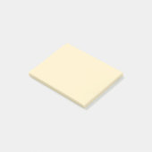 Bleke Buttercup Geel Effen Kleur Post-it® Notes (Schuin)