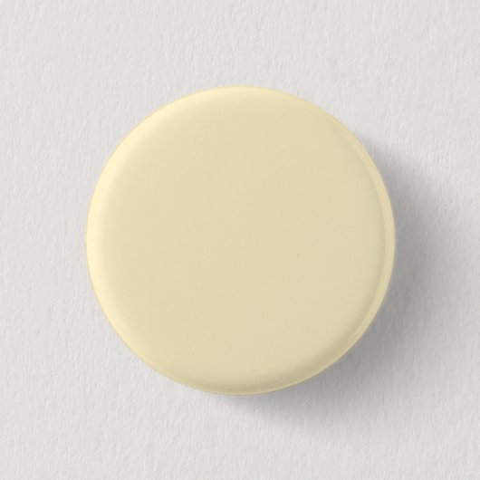 Bleke Buttercup Geel Effen Kleur Ronde Button 3,2 Cm (Voorkant)