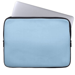 Bleke Cerulean Solid Color Laptop Sleeve