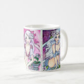 * Bleke gehaaste mermaïden * - Mok (Voorkant rechts)