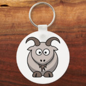 Bleke geit sleutelhanger (Voorkant)