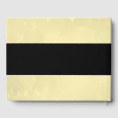 Bleke Gele Bubble Achtergrond bruiloft Gastenboek (Achterkant)